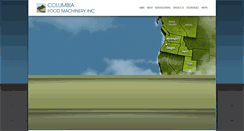 Desktop Screenshot of columbiafoodmachinery.com